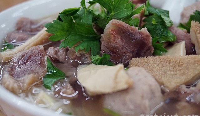 Beef Noodle and Chee Cheong Fun at B Garden Cafe Penang