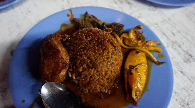 Supper at Batu Lanchang Nasi Tomato Penang