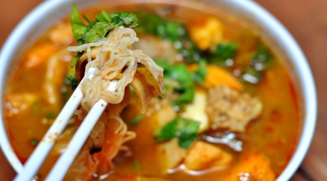 Tomyum Noodle at De’Corner Kitchen Tanjung Tokong