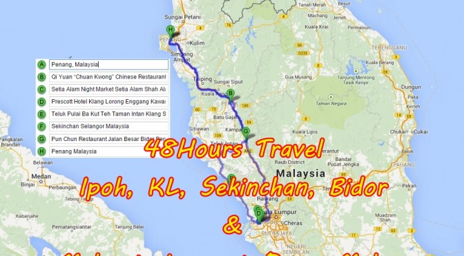 48 Hours Food Tour Ipoh KL Sekinchan and Malaysia Longest Pasar Malam