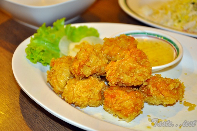Deep Fried Mince Prawn Ball