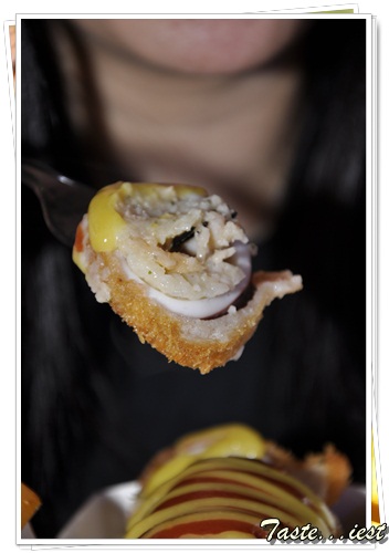  Deep Fried Squid with Rice 