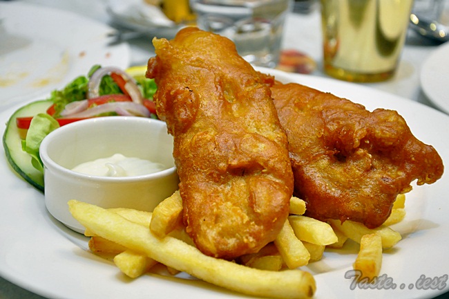 Seabass Fish and Chips