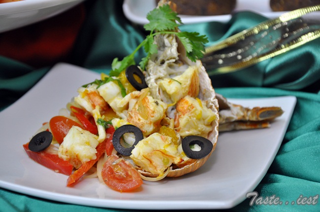 Crayfish Orange Salad