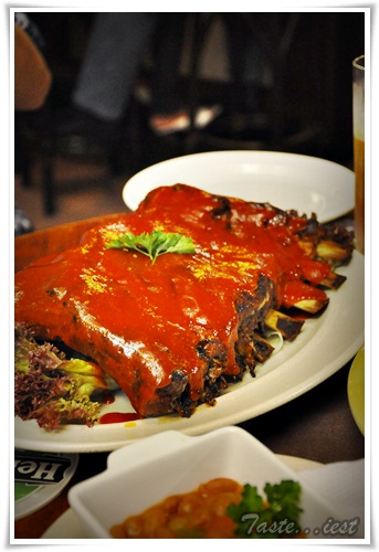  Whole Rack of BBQ Pork Ribs 