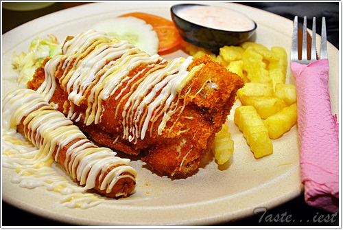 Cheesy Chicken Gorden Blue