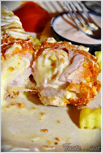 Cheesy Chicken Gorden Blue