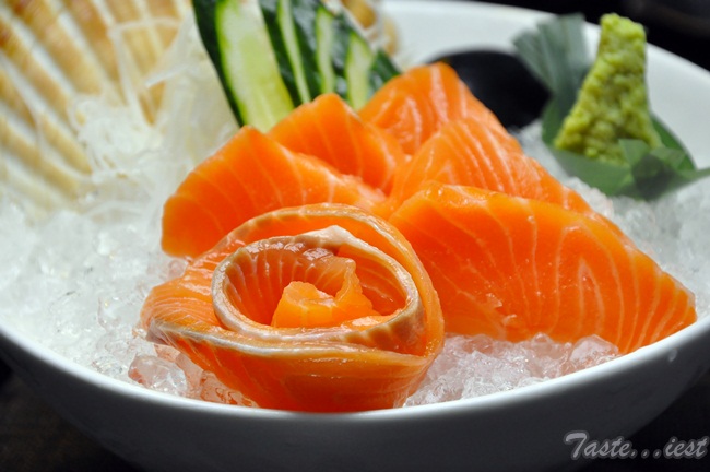 Salmon Belly Sashimi