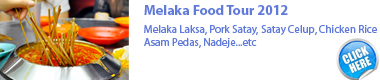 Melaka Food Tour 2012