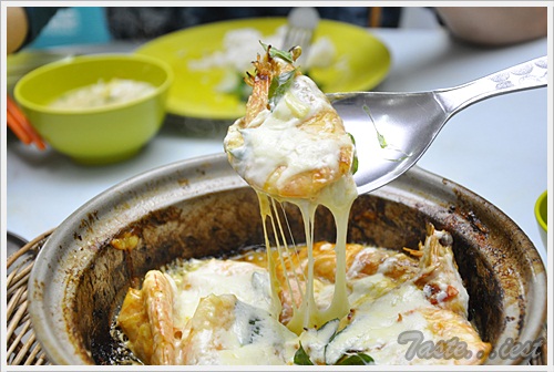 Claypot Cheese Prawn