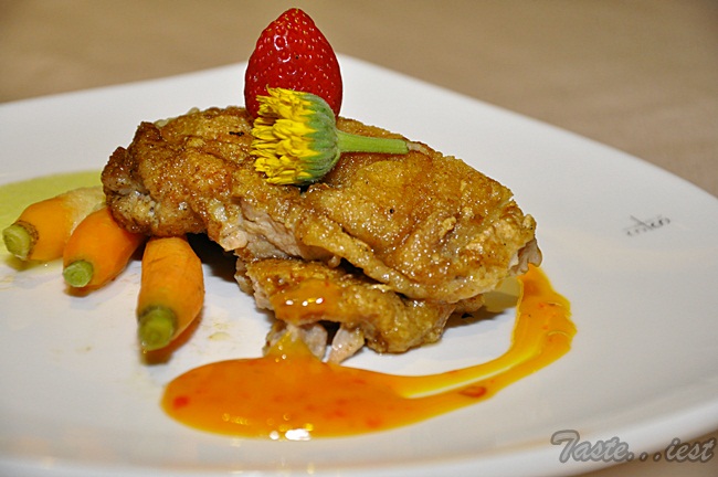 Pan-seared Chicken with Xi Shi Sauce