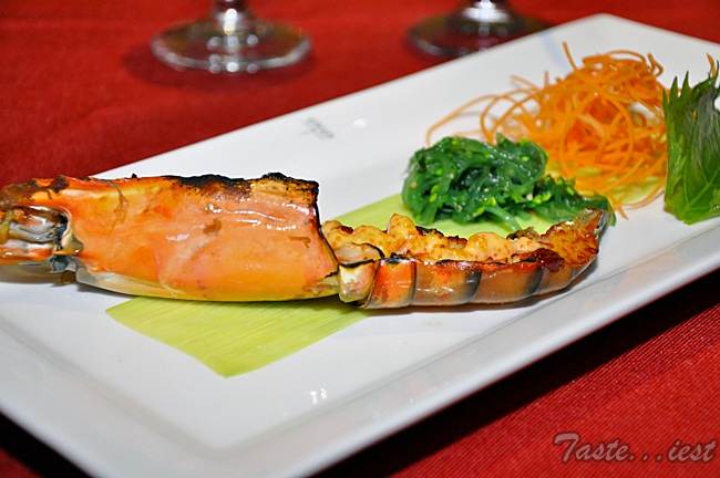 Grilled River Prawn in Korean Spice