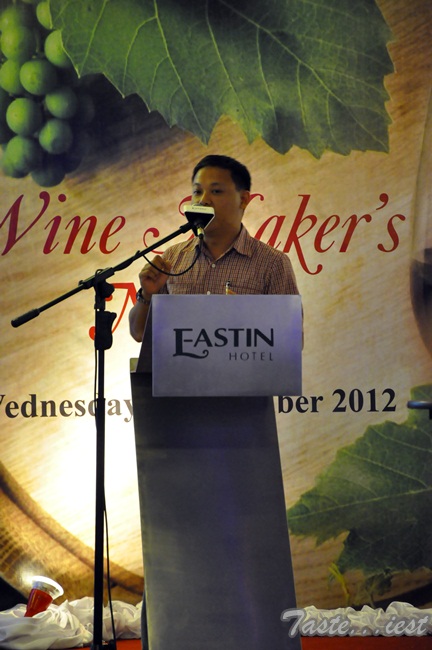 Eastin Hotel Wine Maker Night