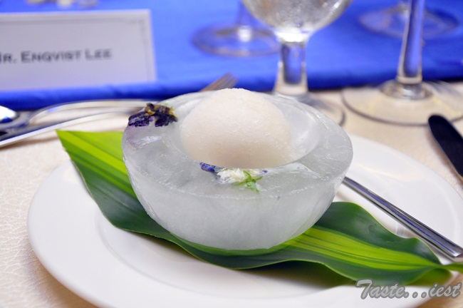 Lime Lemongrass Sorbet